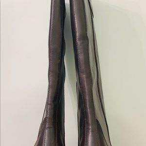 Kate Spade New With Tags and Box, brown riding leather boots